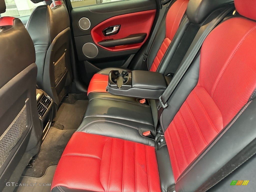 2017 Land Rover Range Rover Evoque HSE Dynamic Rear Seat Photo #145502020