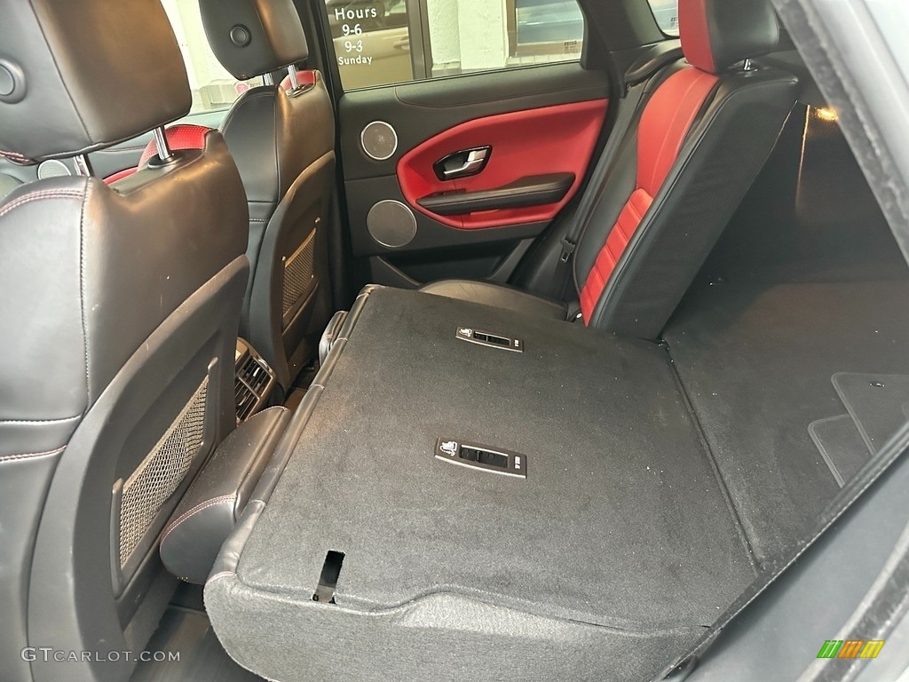 Ebony/Pimento Interior 2017 Land Rover Range Rover Evoque HSE Dynamic Photo #145502038
