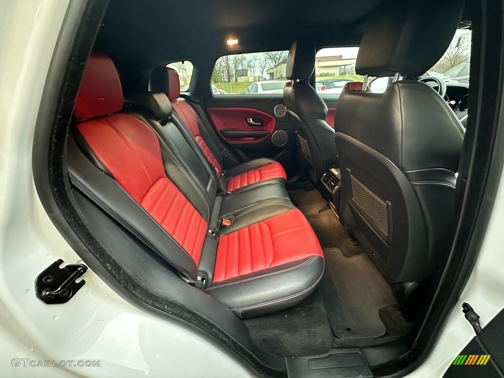 2017 Land Rover Range Rover Evoque HSE Dynamic Rear Seat Photo #145502203
