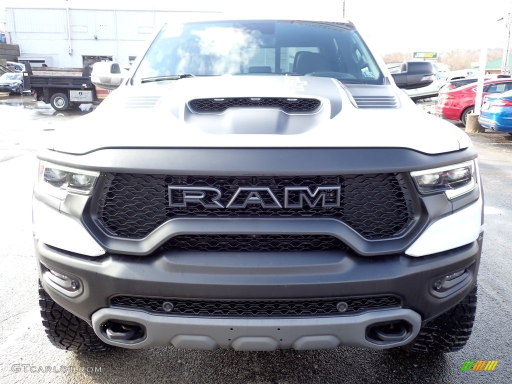 Bright White 2023 Ram 1500 TRX Crew Cab 4x4 Exterior Photo #145502269