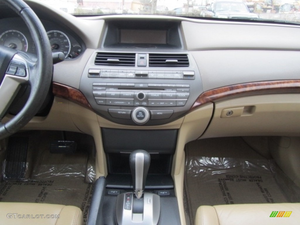 2009 Accord EX-L V6 Sedan - Bold Beige Metallic / Ivory photo #15