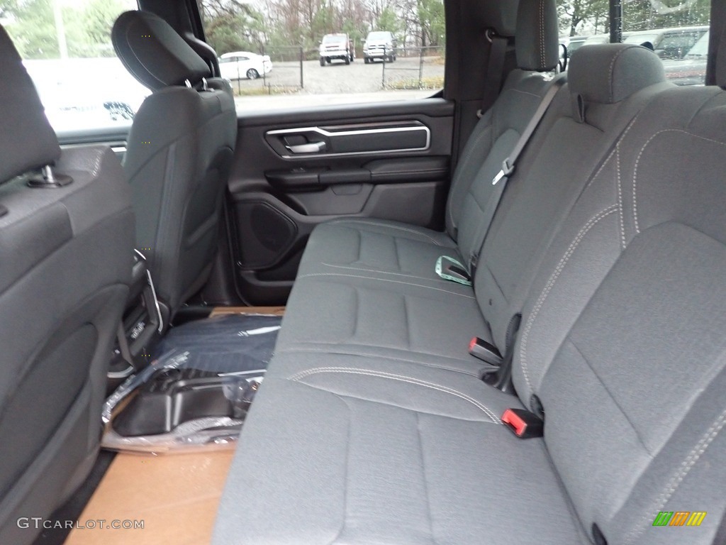 2023 Ram 1500 Big Horn Night Edition Crew Cab 4x4 Rear Seat Photo #145502704