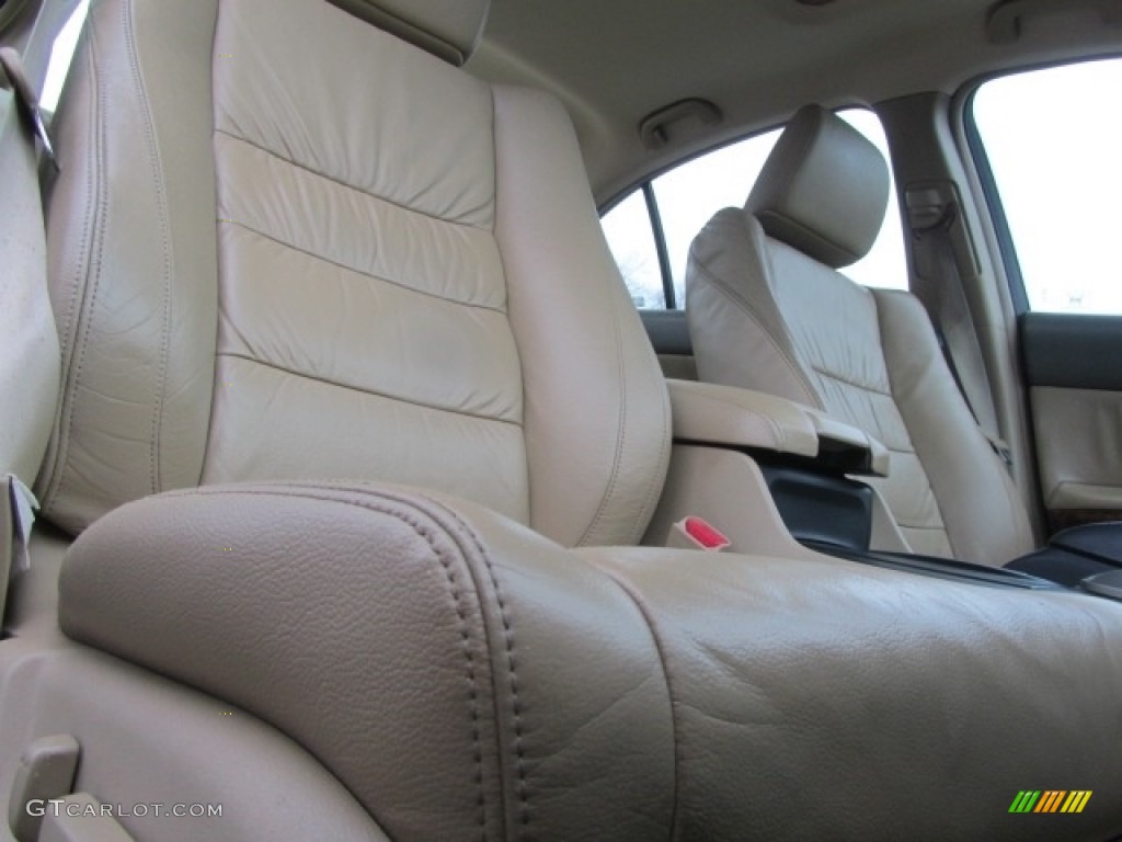 2009 Accord EX-L V6 Sedan - Bold Beige Metallic / Ivory photo #21
