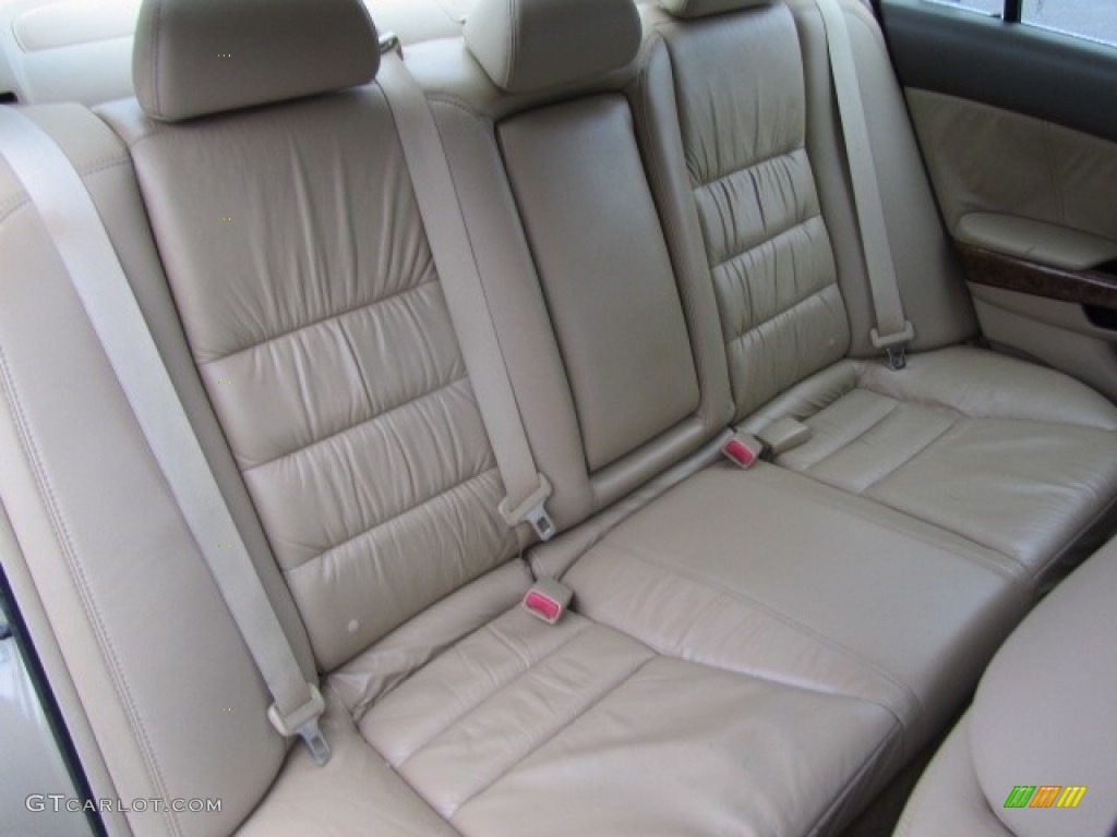 2009 Accord EX-L V6 Sedan - Bold Beige Metallic / Ivory photo #23