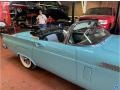 1957 Starmist Blue Ford Thunderbird Convertible  photo #5