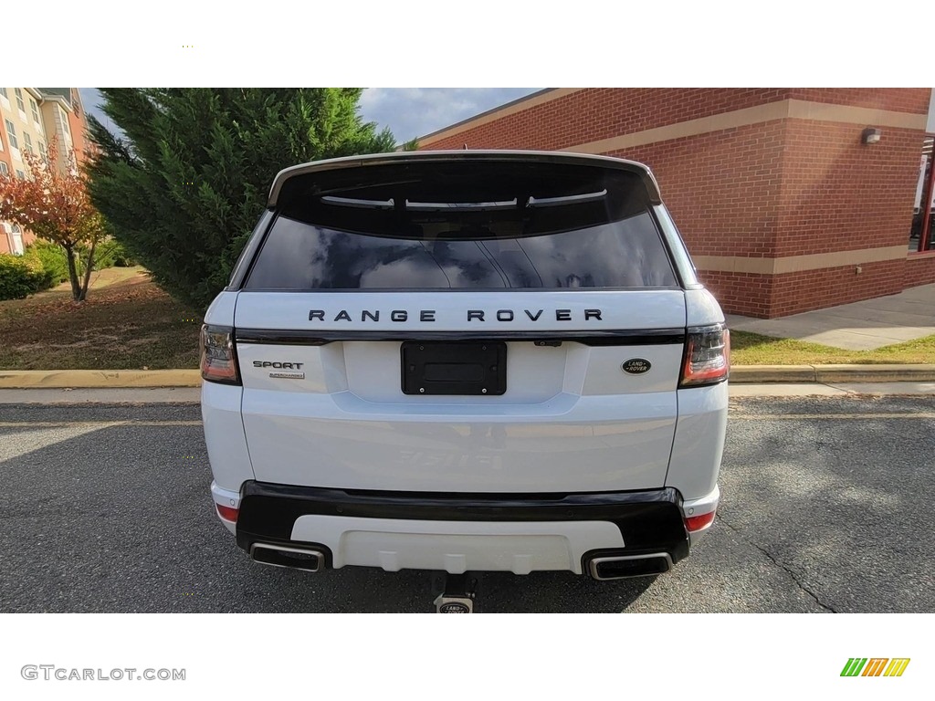 2018 Range Rover Sport Supercharged - Valloire White Pearl / Ebony/Pimento photo #9