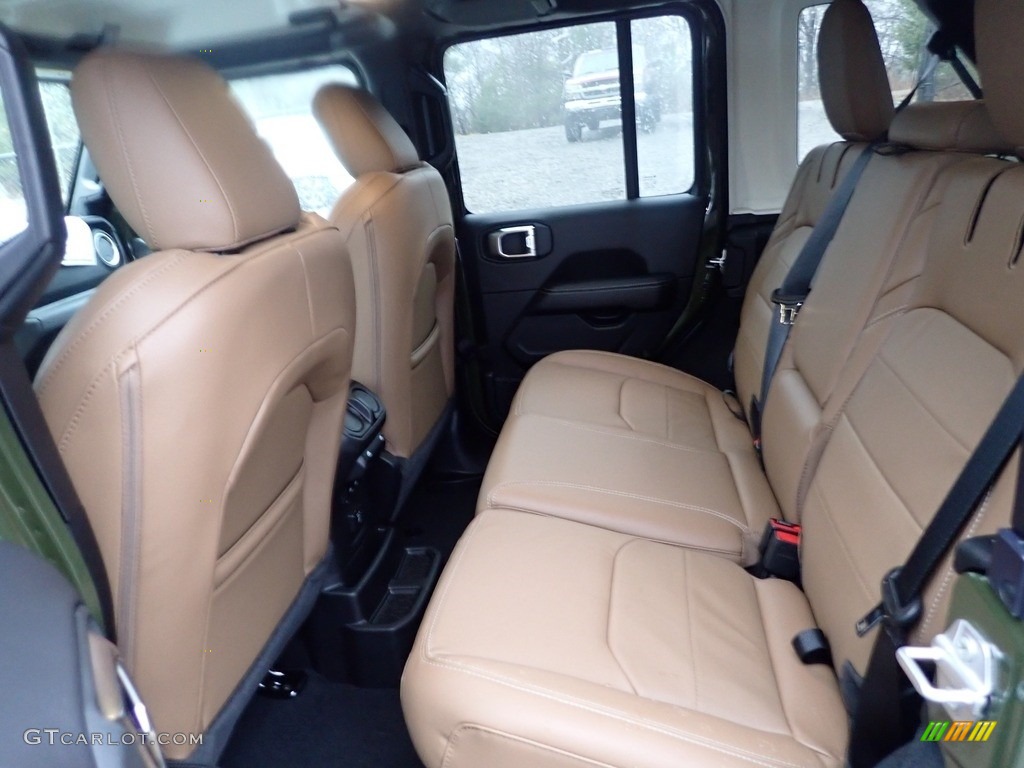 2023 Jeep Wrangler Unlimited Sahara 4XE Hybrid Rear Seat Photo #145504138