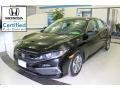 Crystal Black Pearl - Civic LX Sedan Photo No. 1