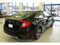 Crystal Black Pearl - Civic LX Sedan Photo No. 7