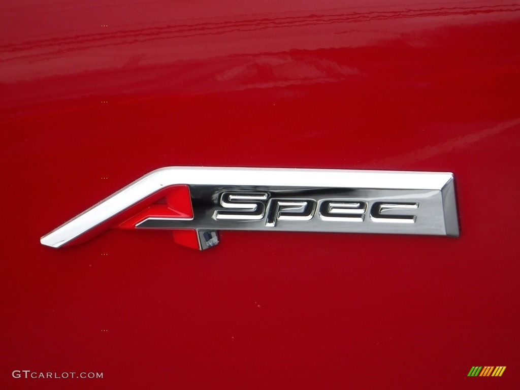 2019 TLX V6 SH-AWD A-Spec Sedan - San Marino Red / Red photo #4