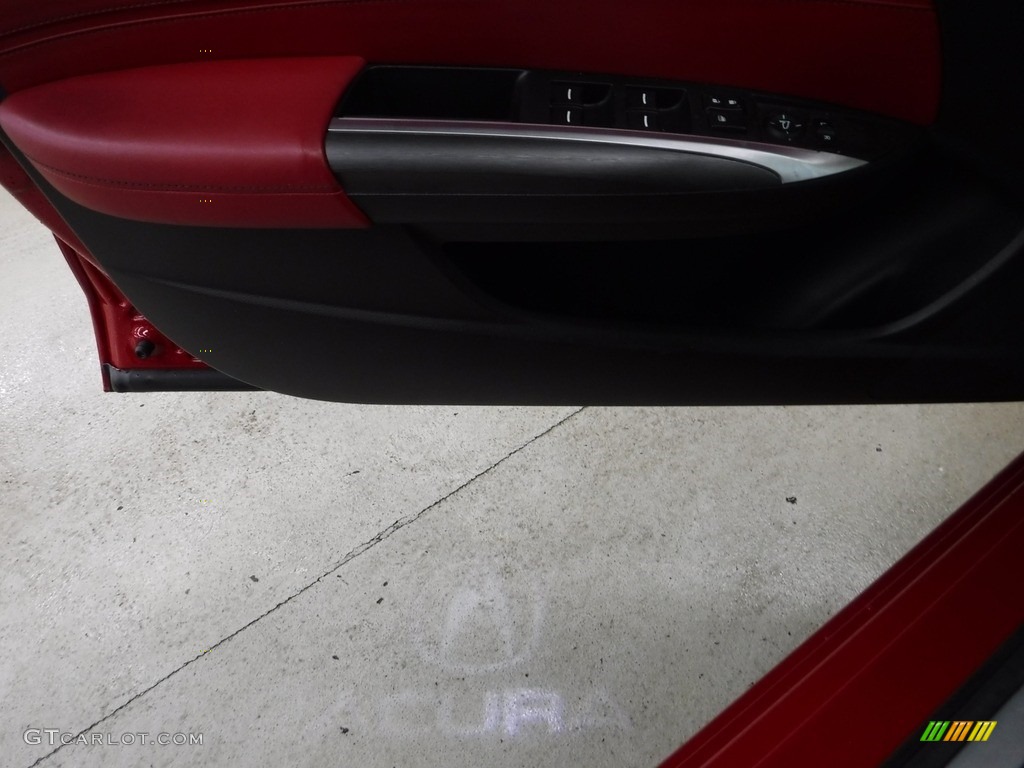 2019 TLX V6 SH-AWD A-Spec Sedan - San Marino Red / Red photo #18