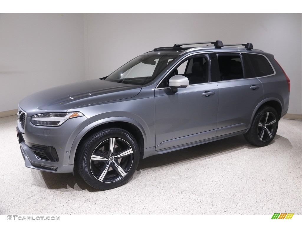 Osmium Grey Metallic 2018 Volvo XC90 T6 AWD R-Design Exterior Photo #145504587