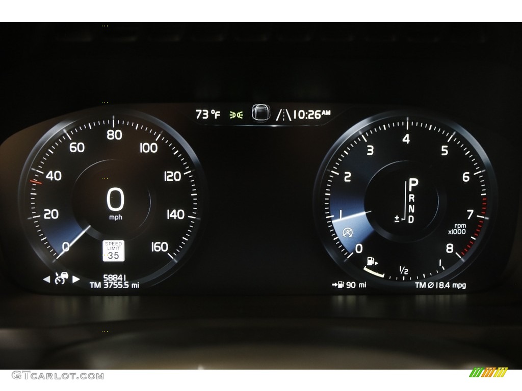 2018 Volvo XC90 T6 AWD R-Design Gauges Photo #145504615