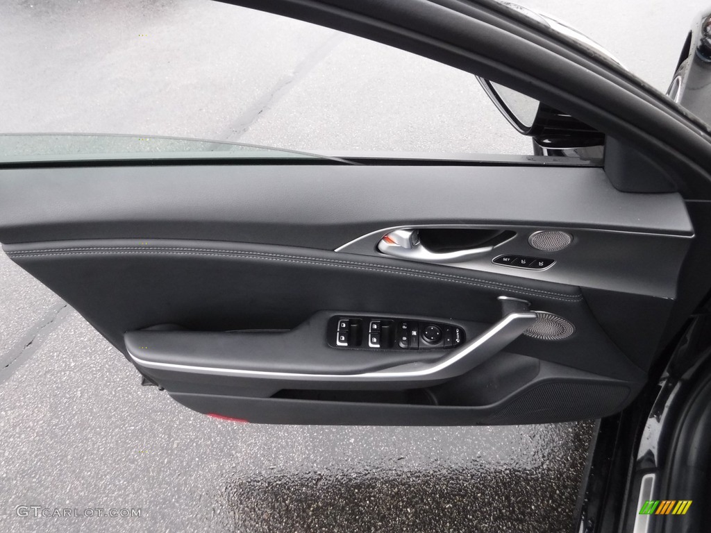 2020 Kia Stinger GT1 AWD Black Door Panel Photo #145504897