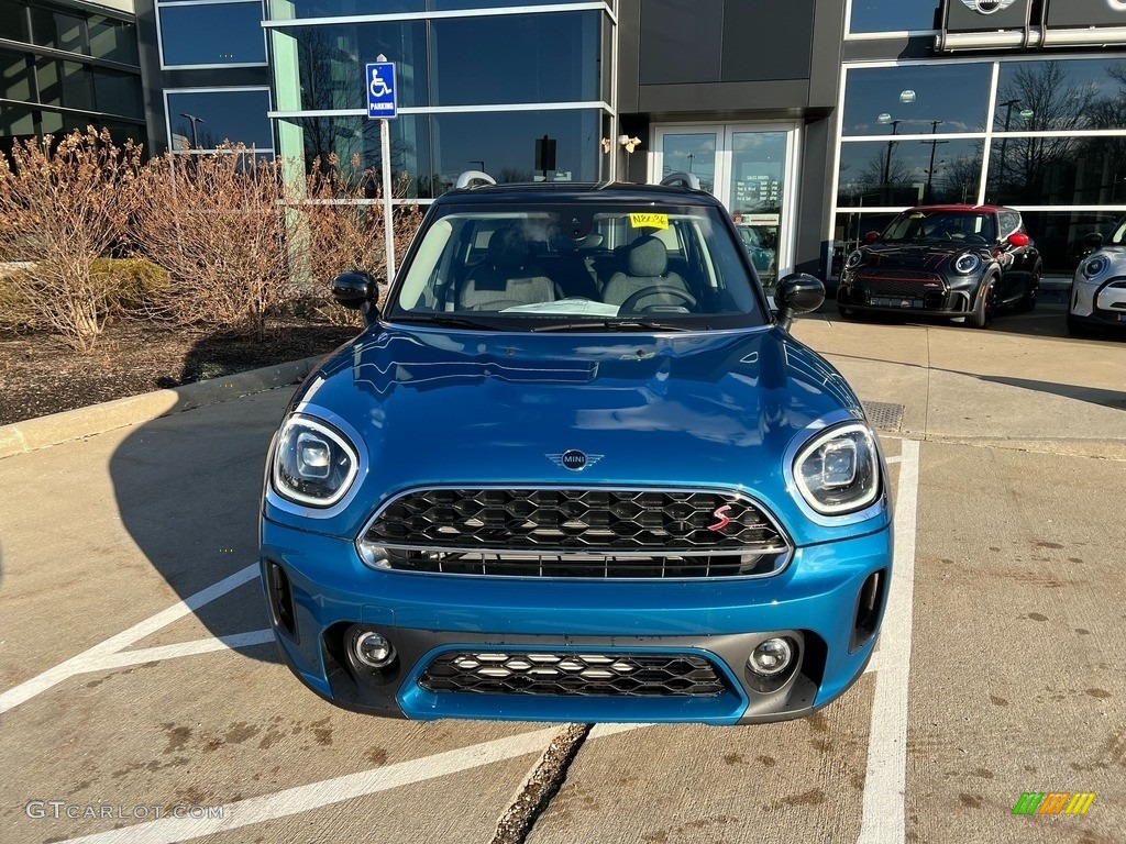 Island Blue Metallic 2023 Mini Countryman Cooper S All4 Exterior Photo #145504948