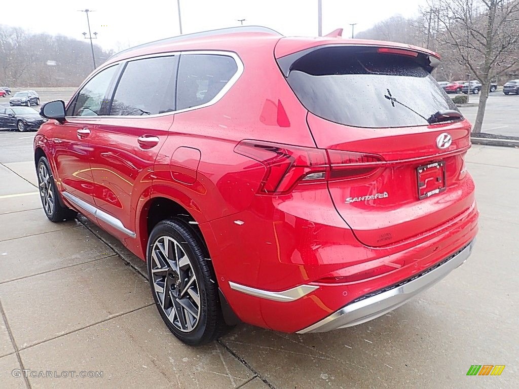 Calypso Red 2023 Hyundai Santa Fe Calligraphy AWD Exterior Photo #145506039