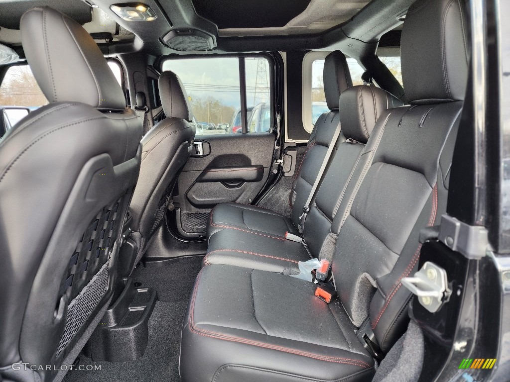 2023 Jeep Wrangler Unlimited Rubicon 4x4 Rear Seat Photo #145506201