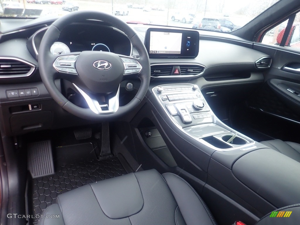 Black Interior 2023 Hyundai Santa Fe Calligraphy AWD Photo #145506231
