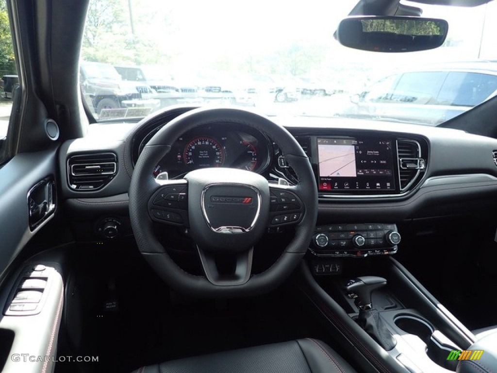 2022 Dodge Durango R/T AWD Black Dashboard Photo #145506291