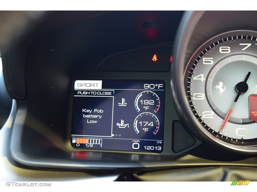 2017 Ferrari GTC4Lusso Standard GTC4Lusso Model Gauges Photo #145506596
