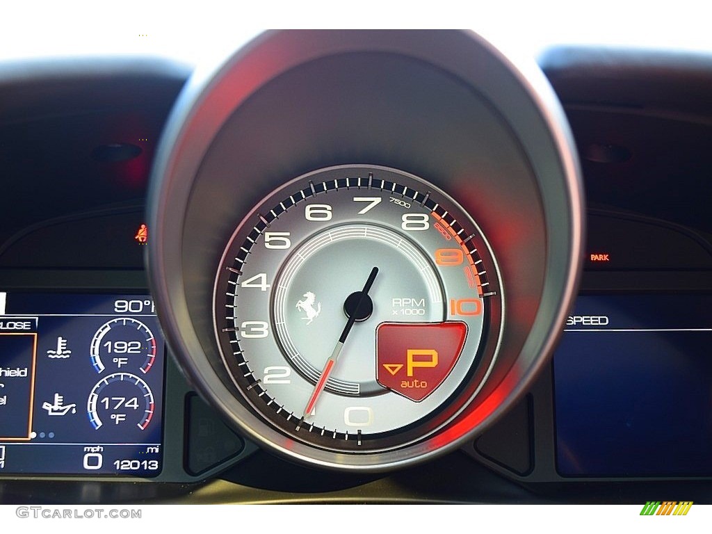 2017 Ferrari GTC4Lusso Standard GTC4Lusso Model Gauges Photos