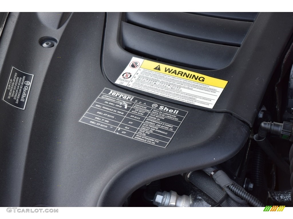 2017 Ferrari GTC4Lusso Standard GTC4Lusso Model Info Tag Photos