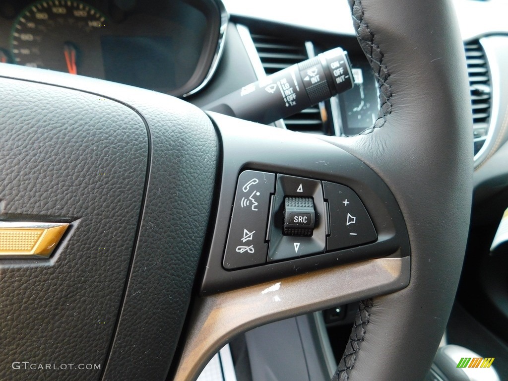 2022 Chevrolet Trax LT AWD Jet Black Steering Wheel Photo #145506939