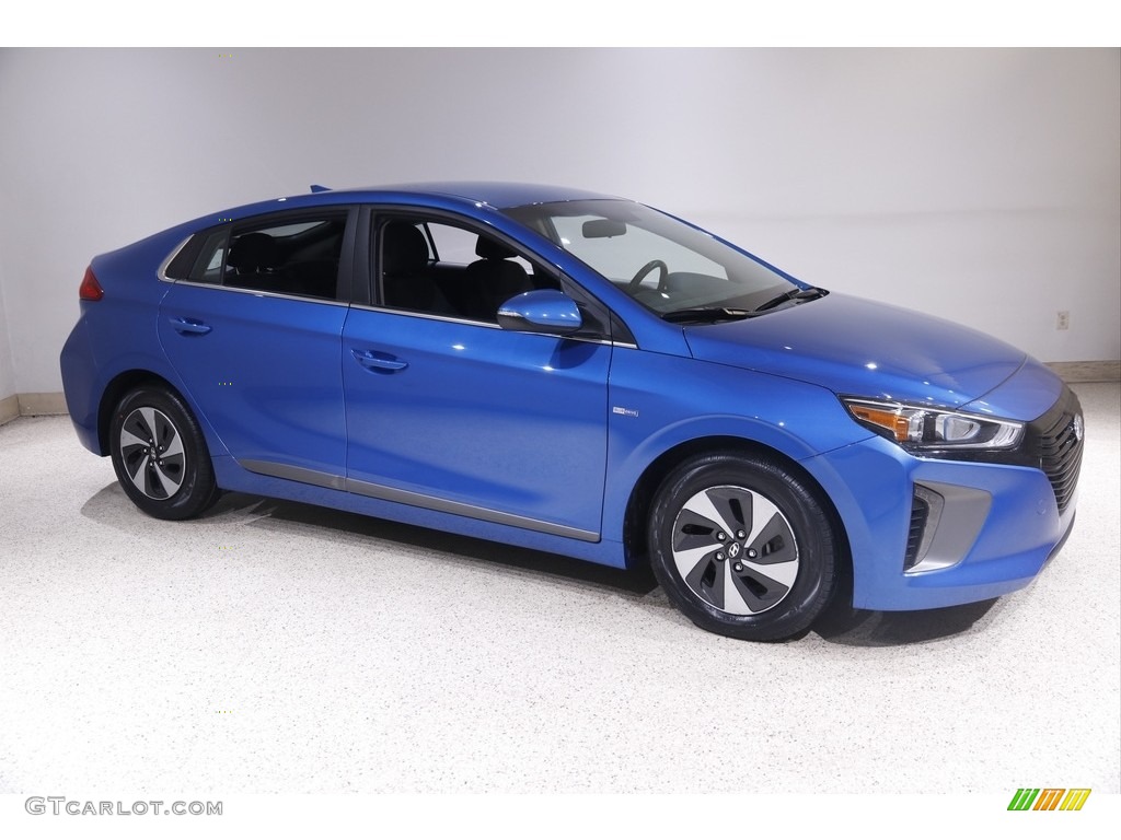 Electric Blue Metallic Hyundai Ioniq Hybrid