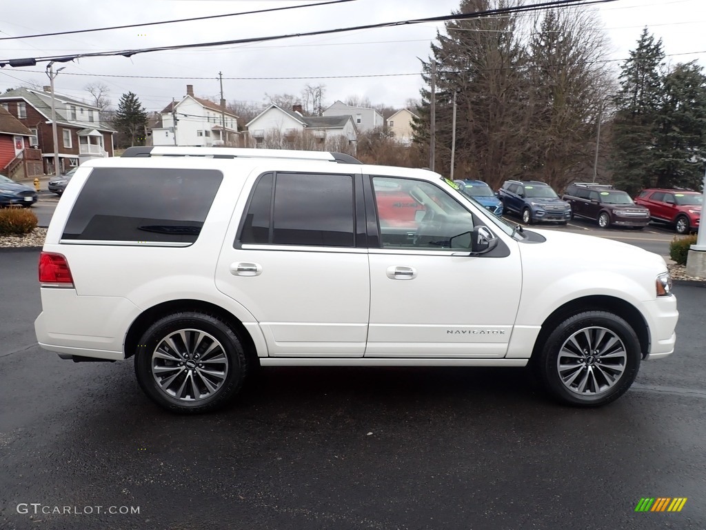 White Platinum Metallic 2016 Lincoln Navigator Select 4x4 Exterior Photo #145507029