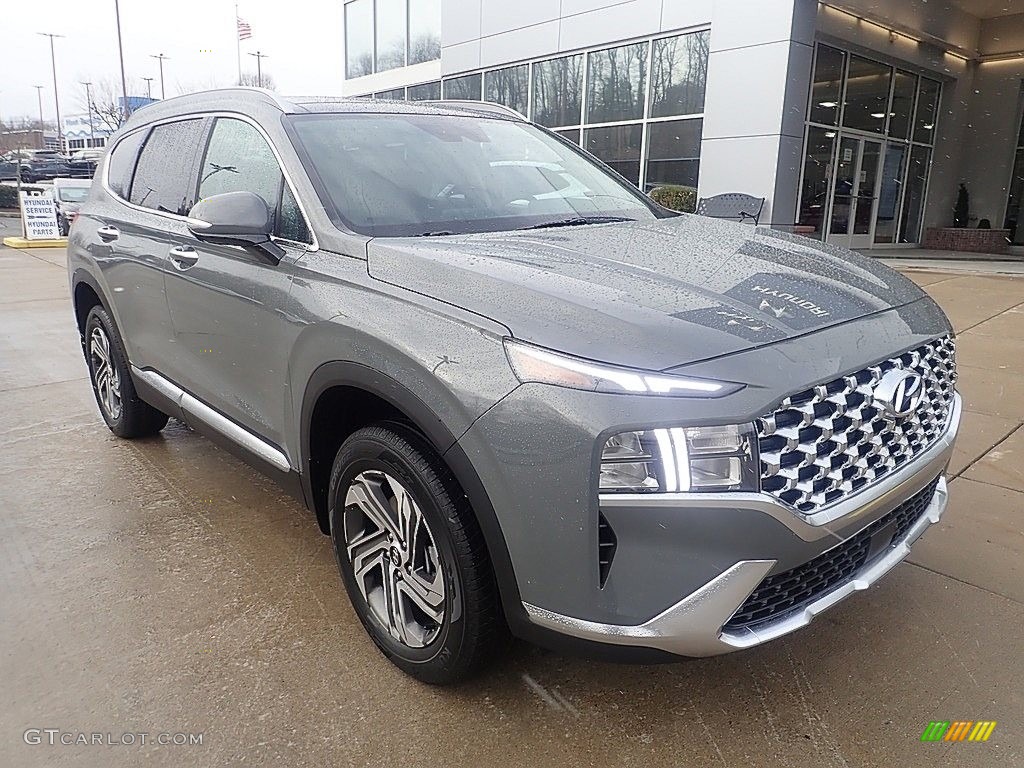 Hampton Gray 2023 Hyundai Santa Fe SEL AWD Exterior Photo #145507035