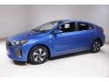 2018 Electric Blue Metallic Hyundai Ioniq Hybrid SEL  photo #3