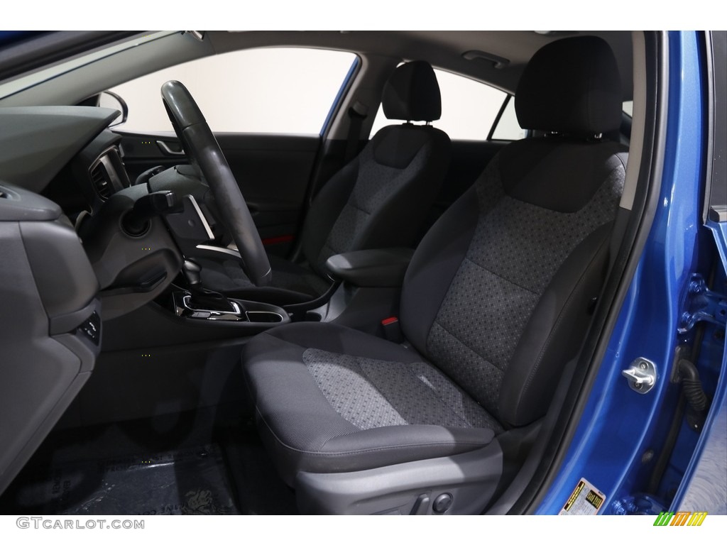 2018 Ioniq Hybrid SEL - Electric Blue Metallic / Charcoal Black photo #5