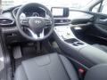 Black 2023 Hyundai Santa Fe SEL AWD Interior Color