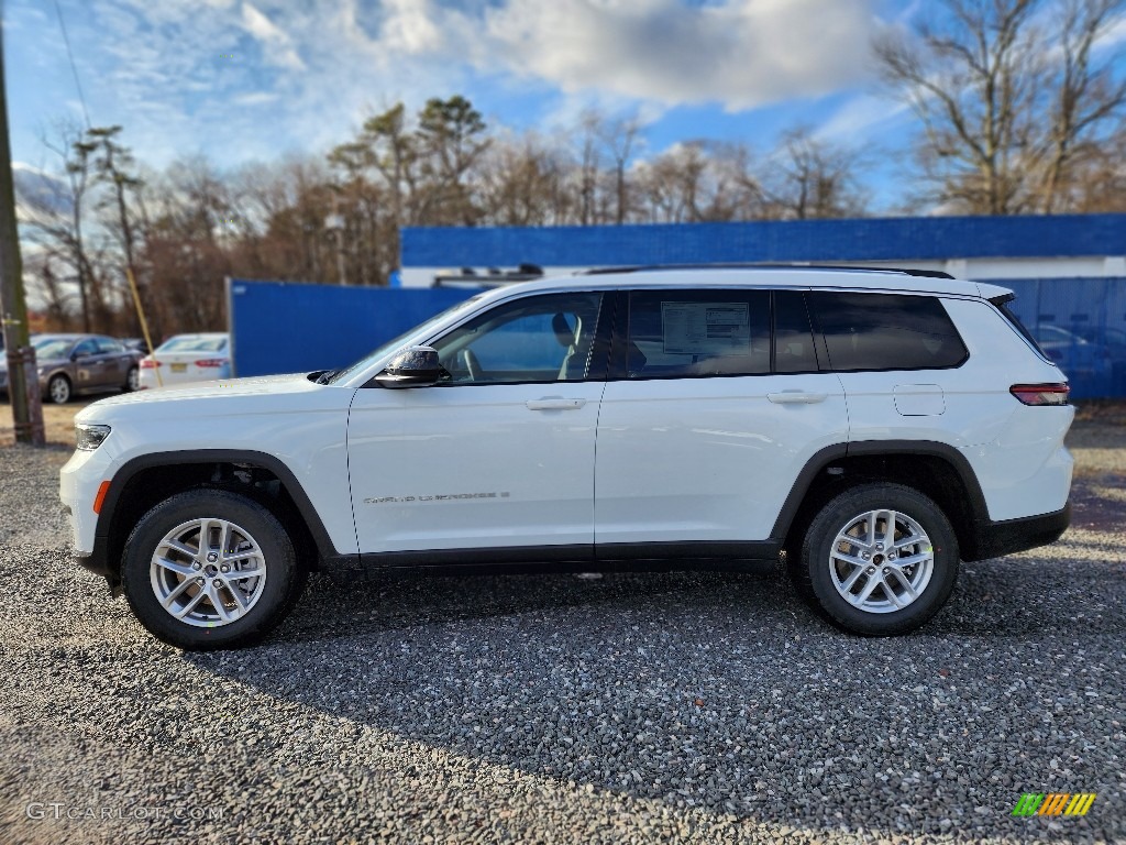 Bright White 2023 Jeep Grand Cherokee L Laredo Exterior Photo #145507131