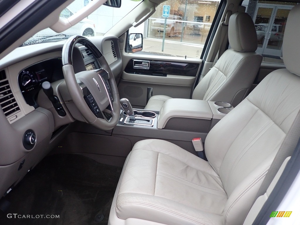 Medium Light Stone Interior 2016 Lincoln Navigator Select 4x4 Photo #145507212