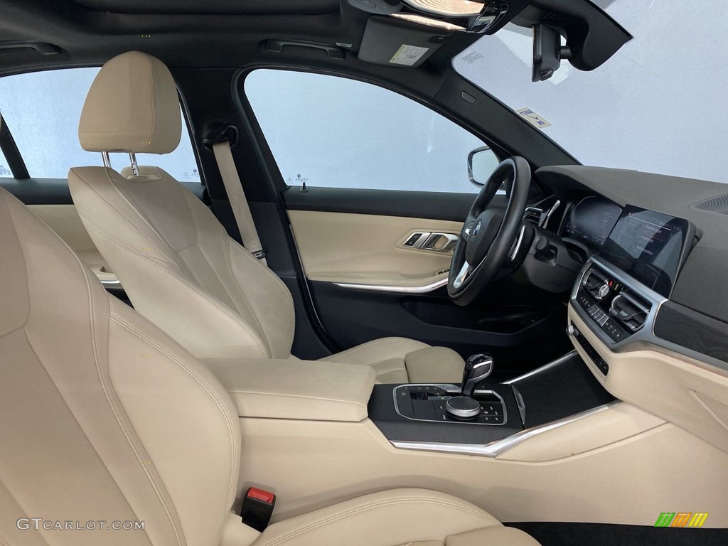 2021 3 Series 330i xDrive Sedan - Alpine White / Canberra Beige photo #33