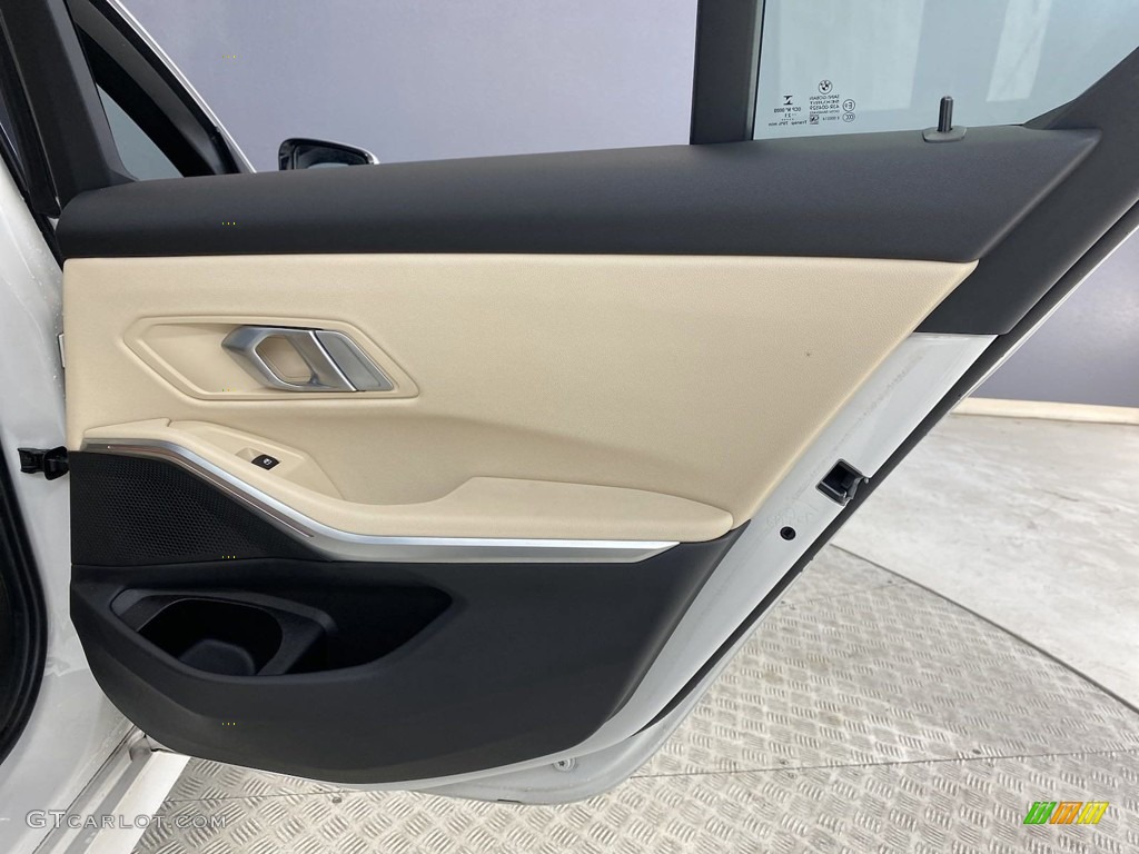 2021 3 Series 330i xDrive Sedan - Alpine White / Canberra Beige photo #34