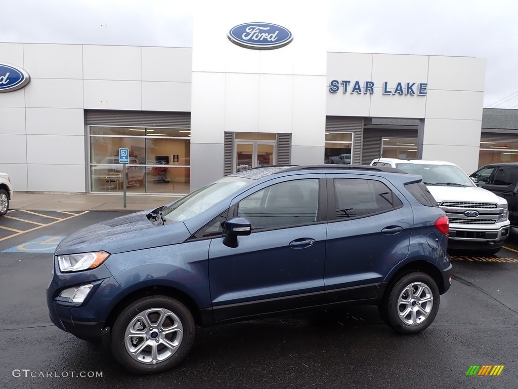 2022 EcoSport SE 4WD - Blue Metallic / Medium Stone photo #1