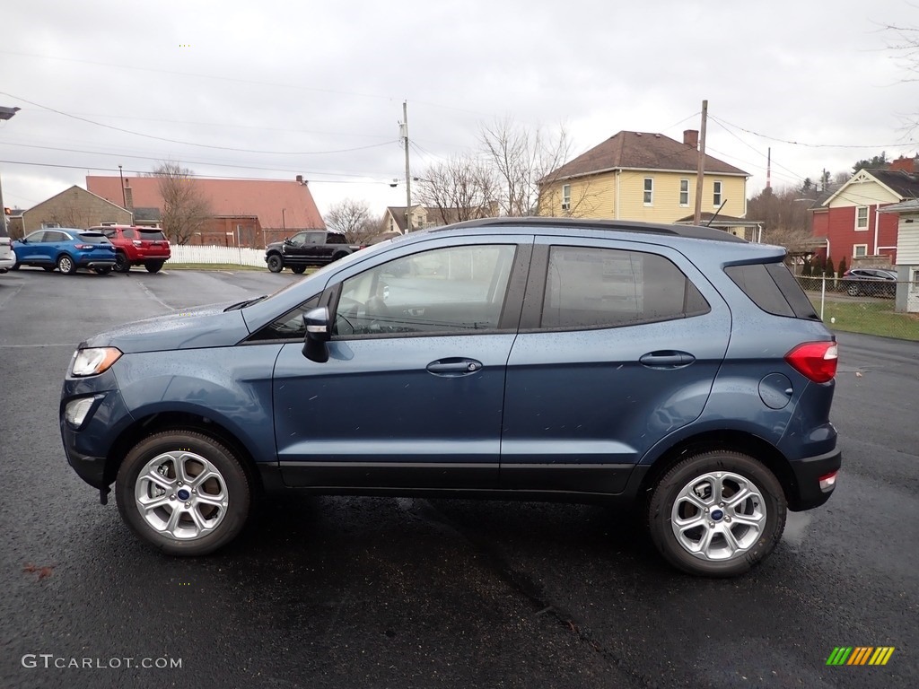 2022 EcoSport SE 4WD - Blue Metallic / Medium Stone photo #2