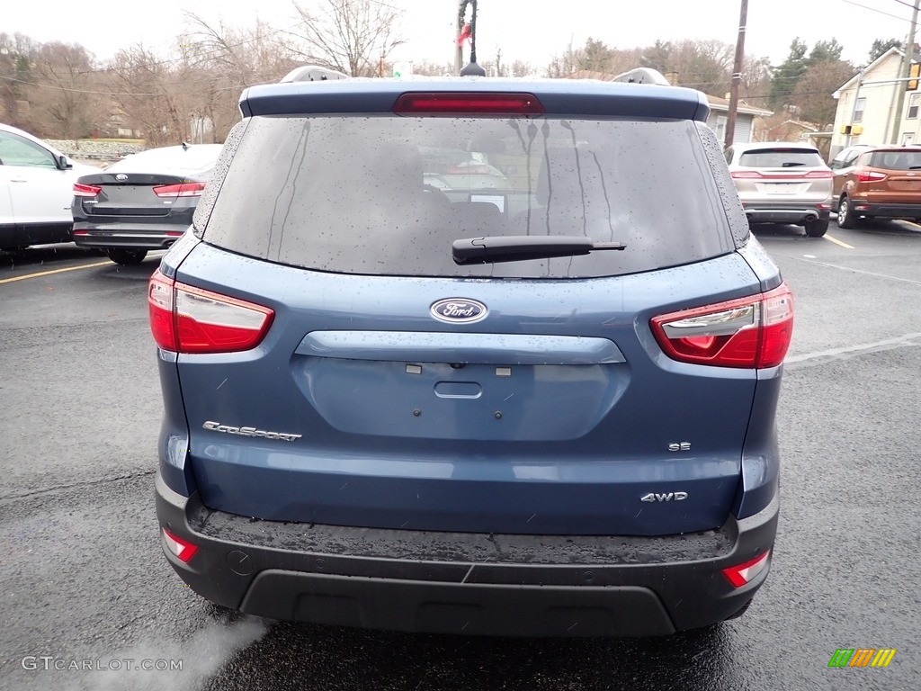 2022 EcoSport SE 4WD - Blue Metallic / Medium Stone photo #4