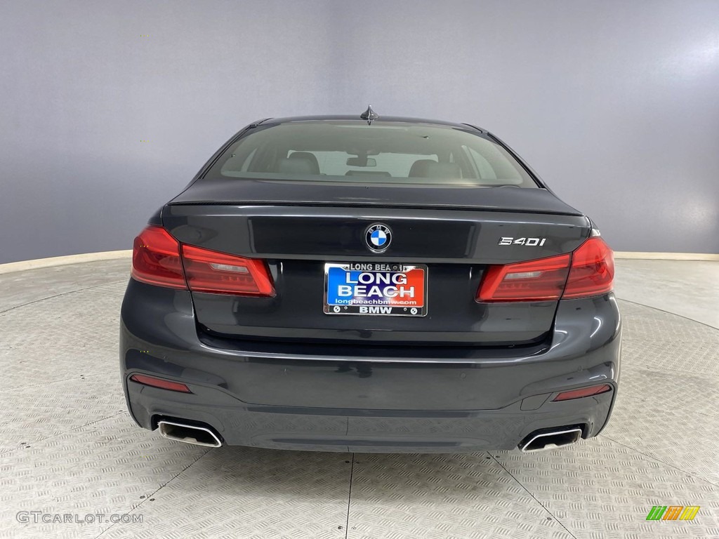 2019 5 Series 540i Sedan - Dark Graphite Metallic / Black photo #4