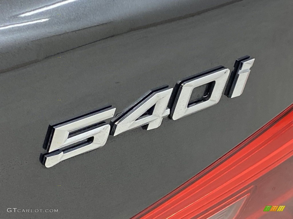 2019 5 Series 540i Sedan - Dark Graphite Metallic / Black photo #10