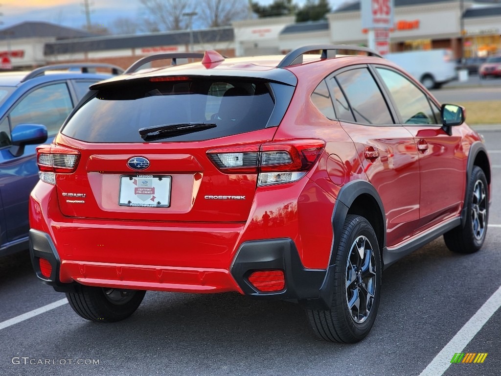 2020 Crosstrek 2.0 Premium - Pure Red / Black photo #4