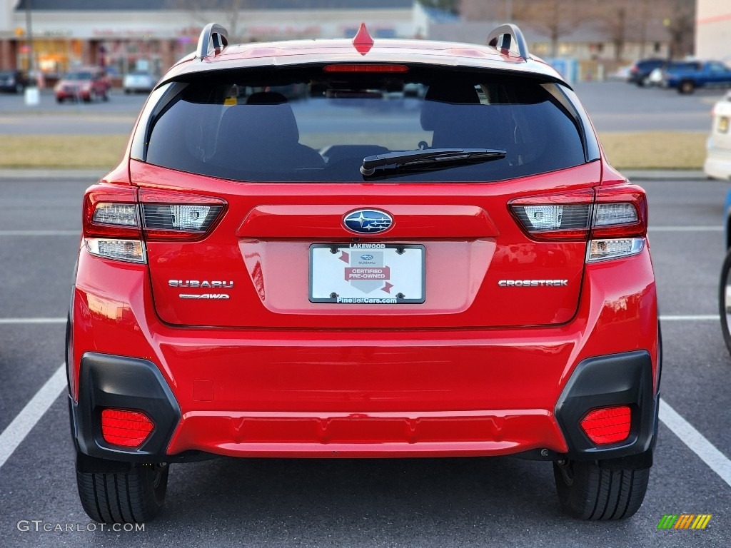 2020 Crosstrek 2.0 Premium - Pure Red / Black photo #6
