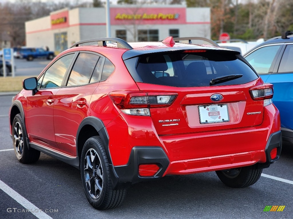 2020 Crosstrek 2.0 Premium - Pure Red / Black photo #7