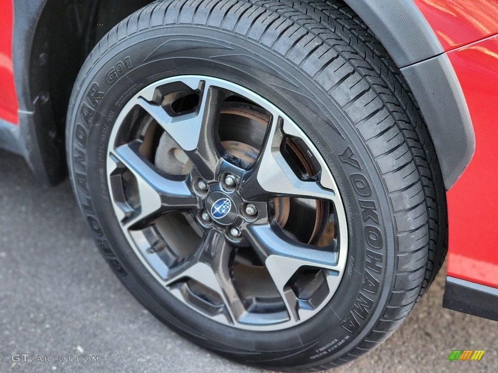 2020 Crosstrek 2.0 Premium - Pure Red / Black photo #8