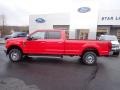 2022 Race Red Ford F250 Super Duty XLT Crew Cab 4x4  photo #2