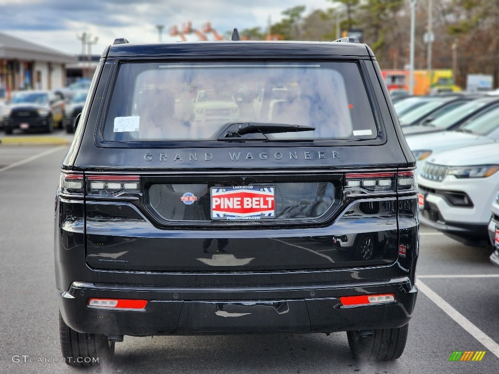 2023 Grand Wagoneer Obsidian 4x4 - Diamond Black Crystal Pearl / Global Black photo #4