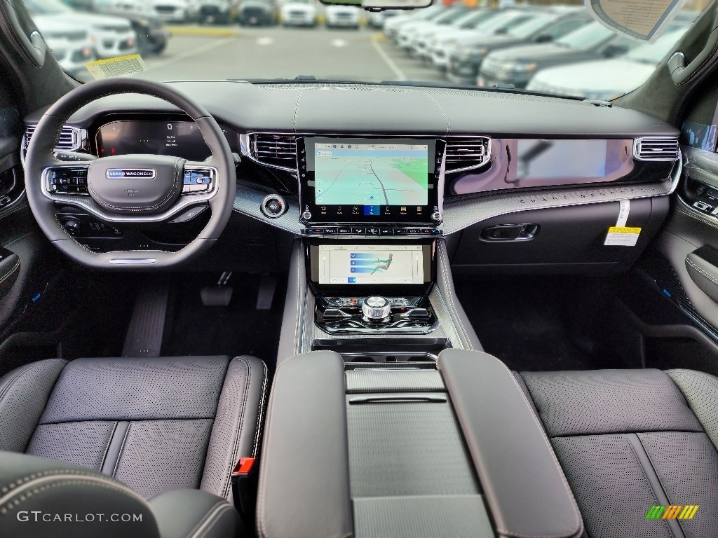 2023 Jeep Grand Wagoneer Obsidian 4x4 Front Seat Photo #145507908