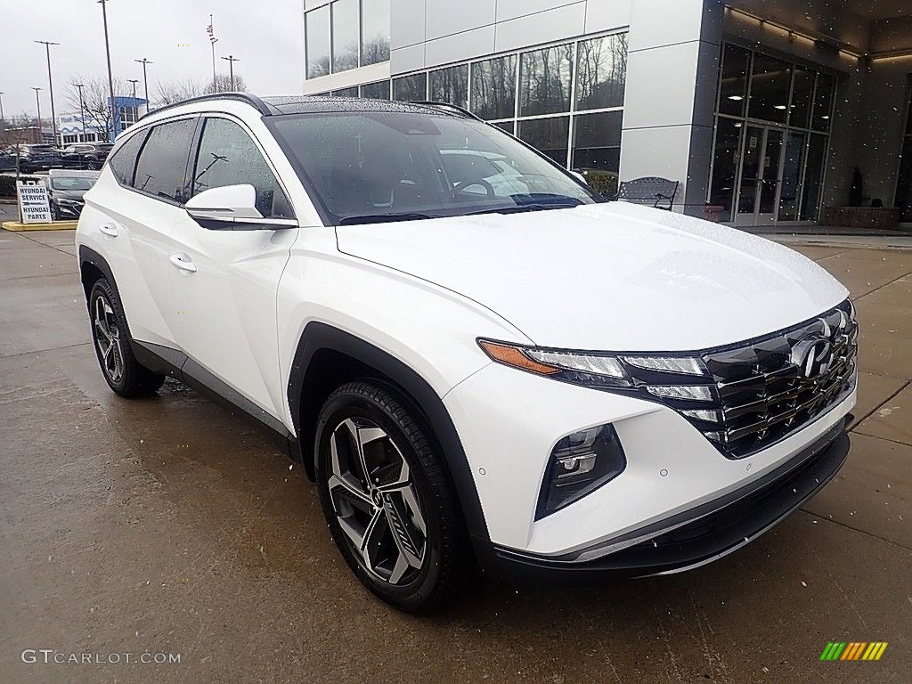 Serenity White 2023 Hyundai Tucson Limited AWD Exterior Photo #145507923